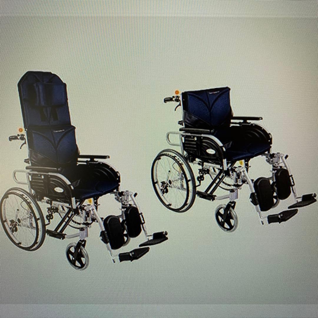 T*)様 折り畳みリクライニングチェア ハイバック自走兼用車椅子 折り畳み車いす