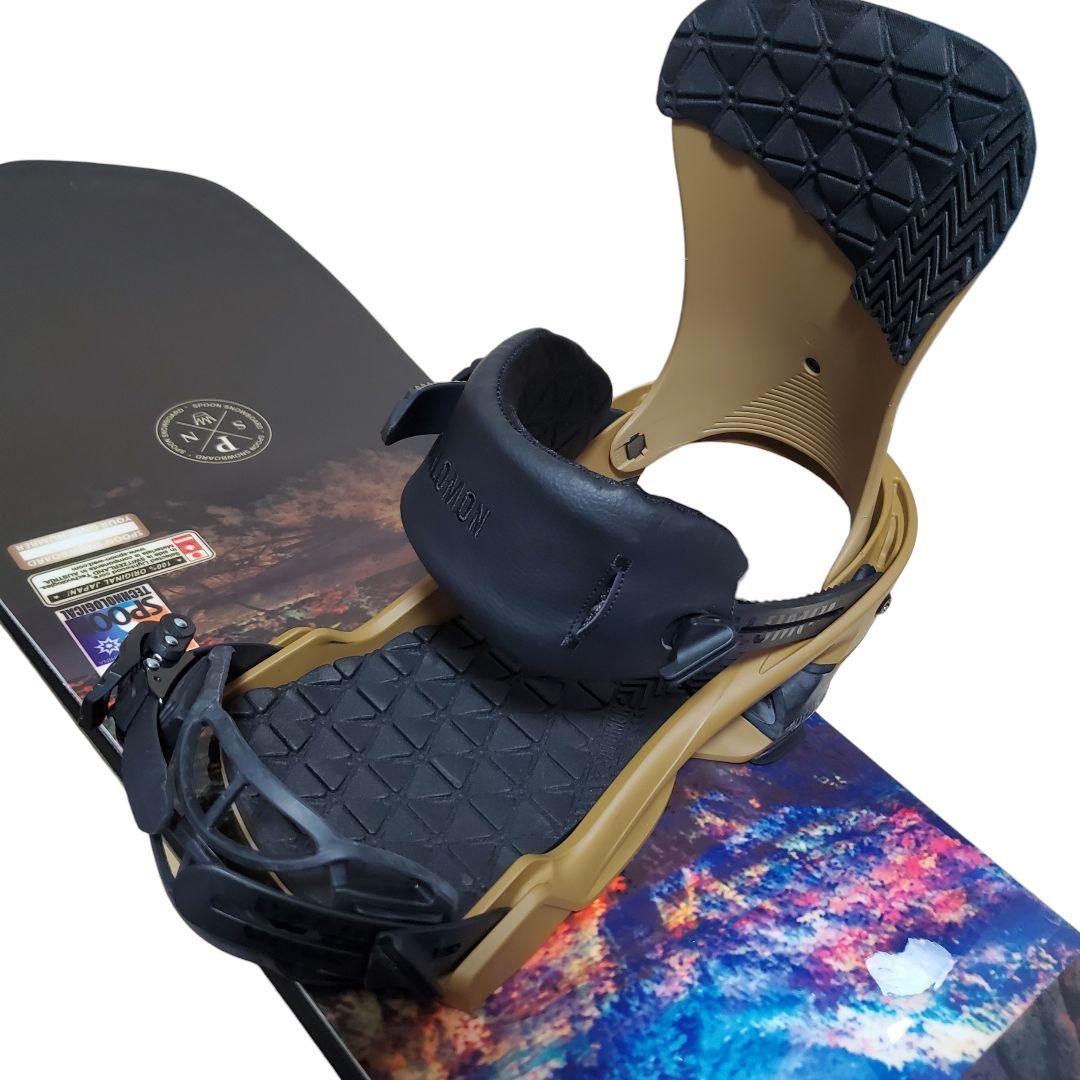 SPOON LIBERAL 158cm SALOMON ビンディング 2点セット