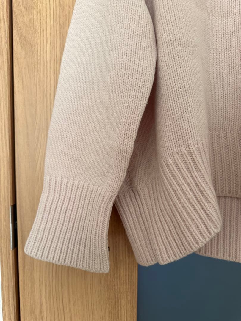 GALERIE VIE ピンク ファインウール ニット