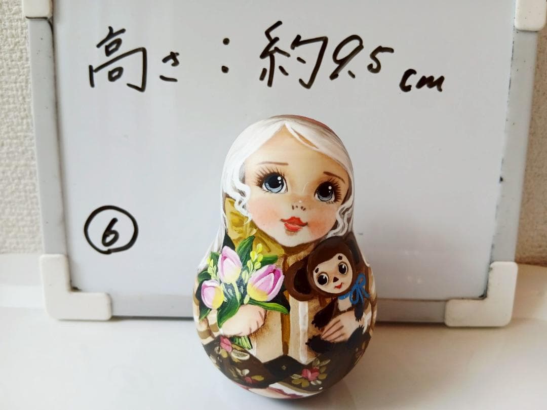 【CBT093】9cm級 おきあがりこぼし(大) スベトラーナ チェブラーシカ