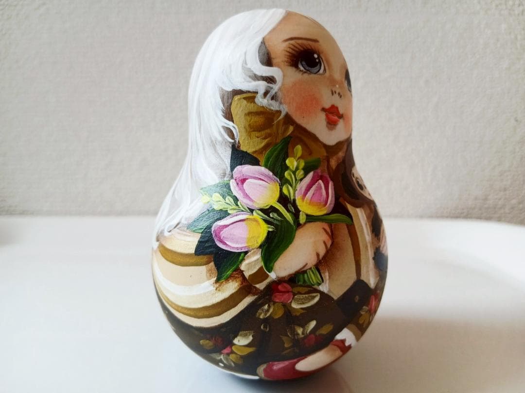 【CBT093】9cm級 おきあがりこぼし(大) スベトラーナ チェブラーシカ