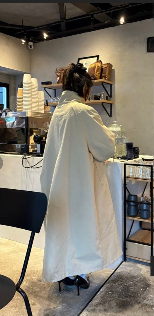 TEEN BOOPオーバーロングトレンチコート