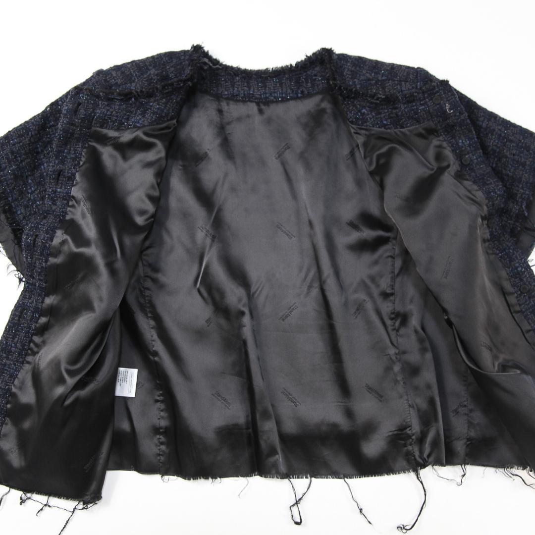 トップス STAND ALONE 23AW 2-WAY FANCY TWEED TOP