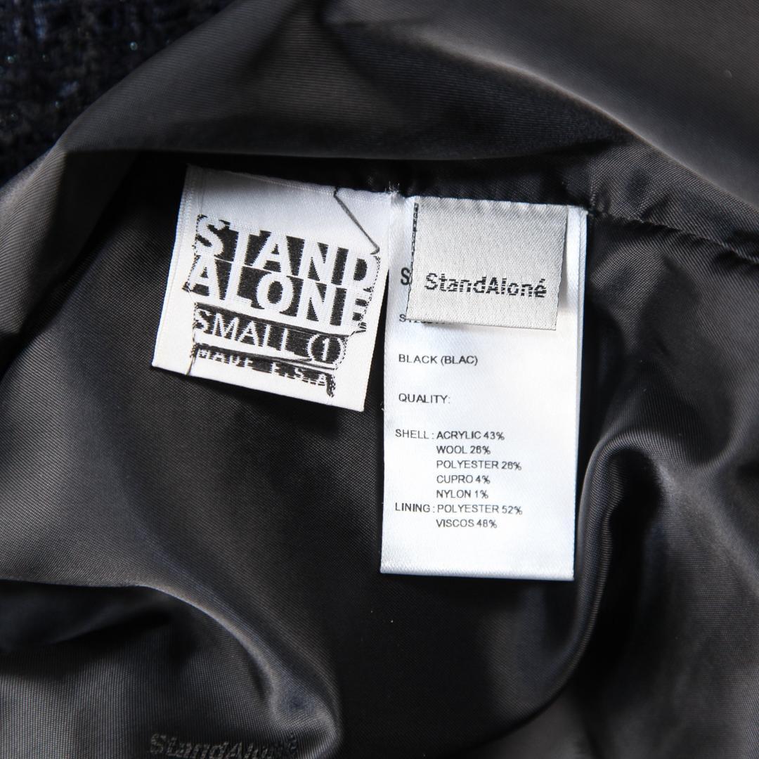 トップス STAND ALONE 23AW 2-WAY FANCY TWEED TOP