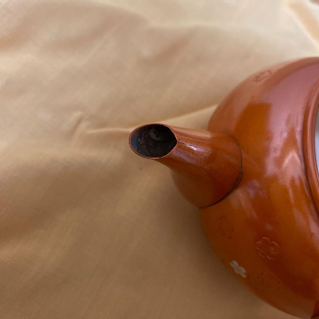 江戸小紋　吹き寄せ　急須