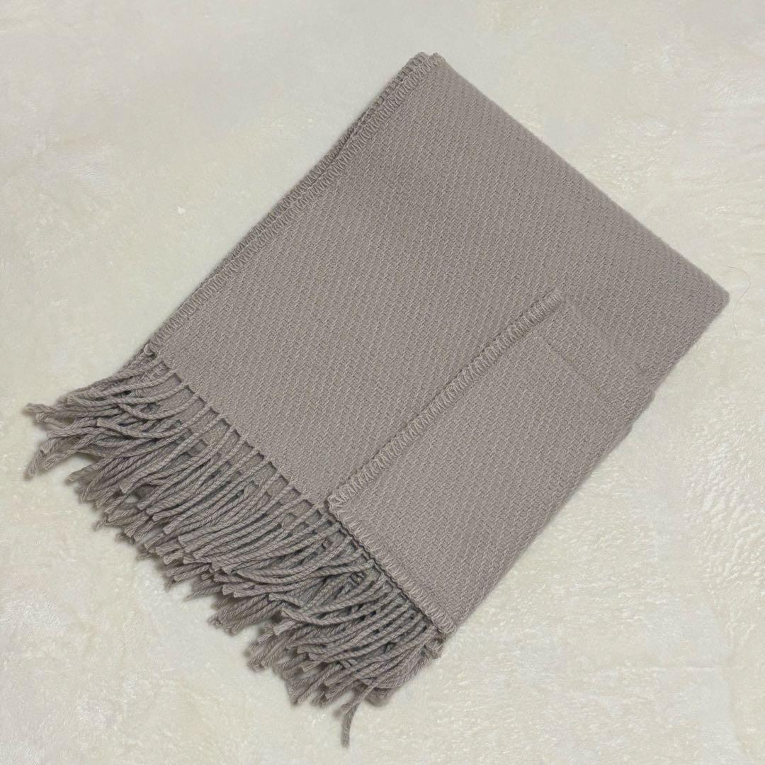 ラプアンカンクリ　ショール　ポケットショール　ライトベージュ