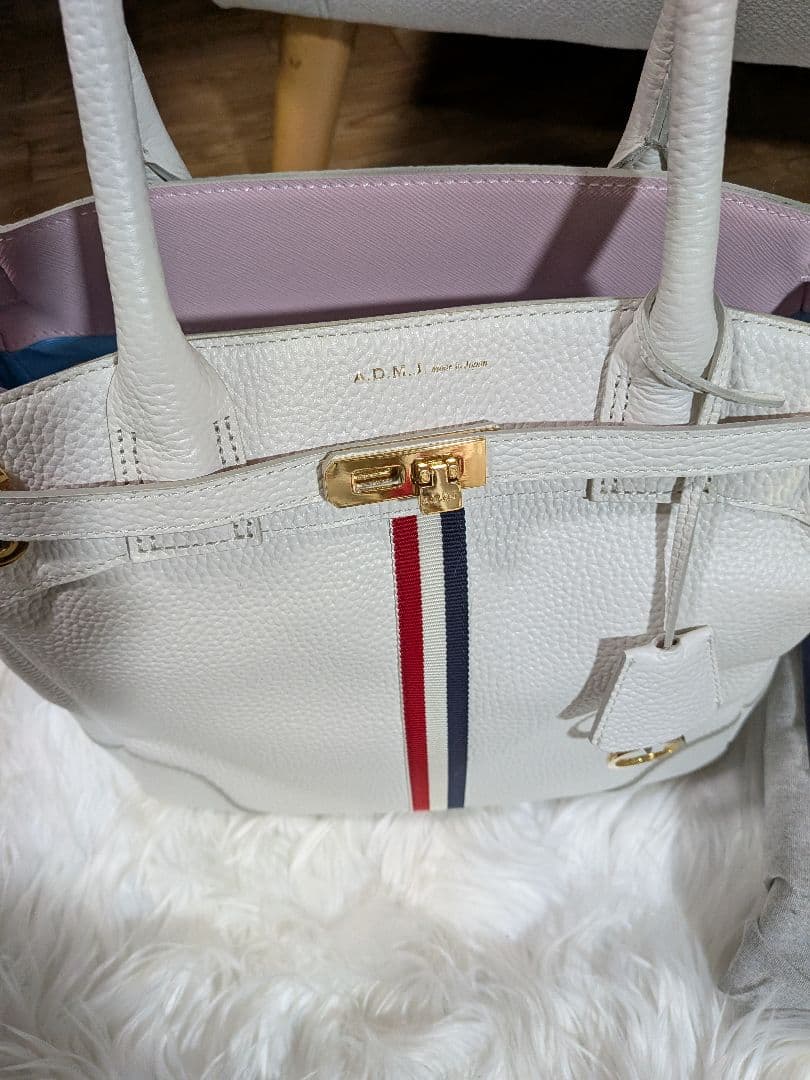 【最終値下】【希少】【新品未使用】A.D.M.J. クラウン刺繍トートバッグ
