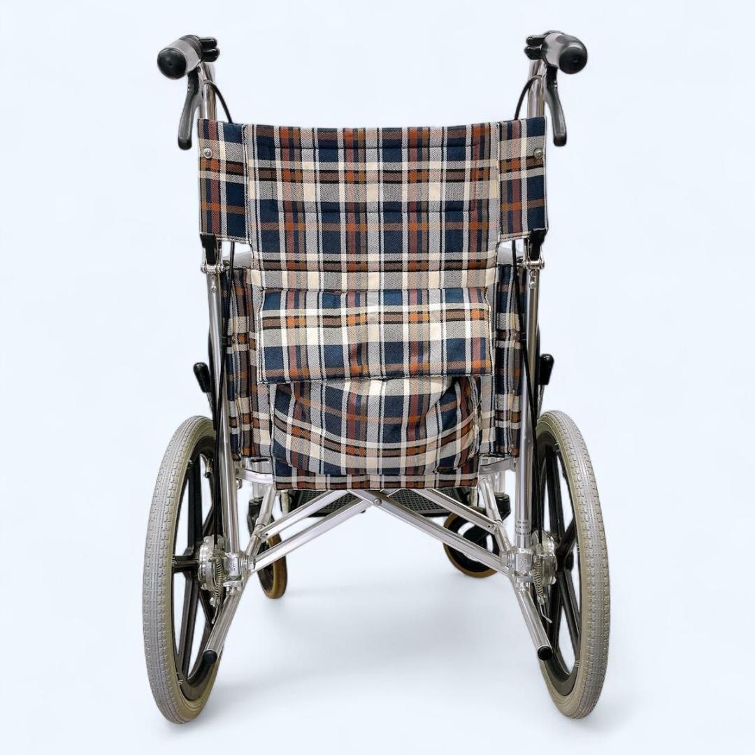 松永製作所 介助用 車いす AR-300 折りたたみ 100kgまで アルミ製