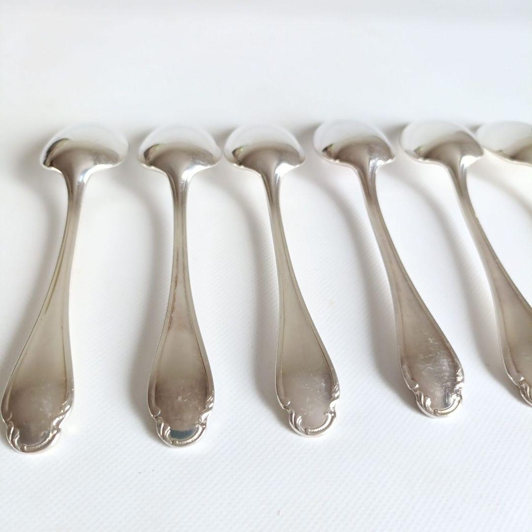 クリストフル CHRISTOFLE ポンパドール ティースプーン 6本