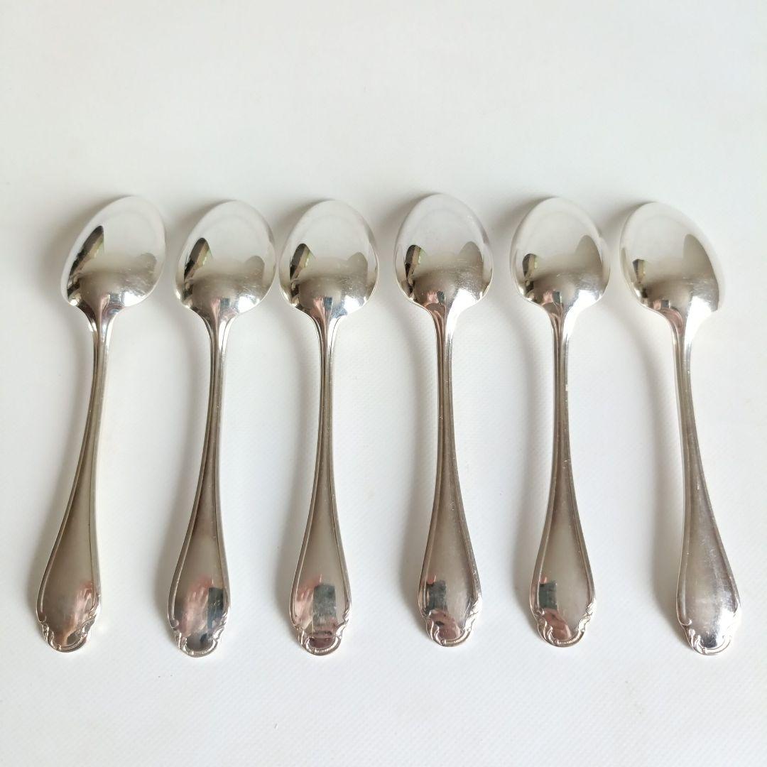 クリストフル CHRISTOFLE ポンパドール ティースプーン 6本