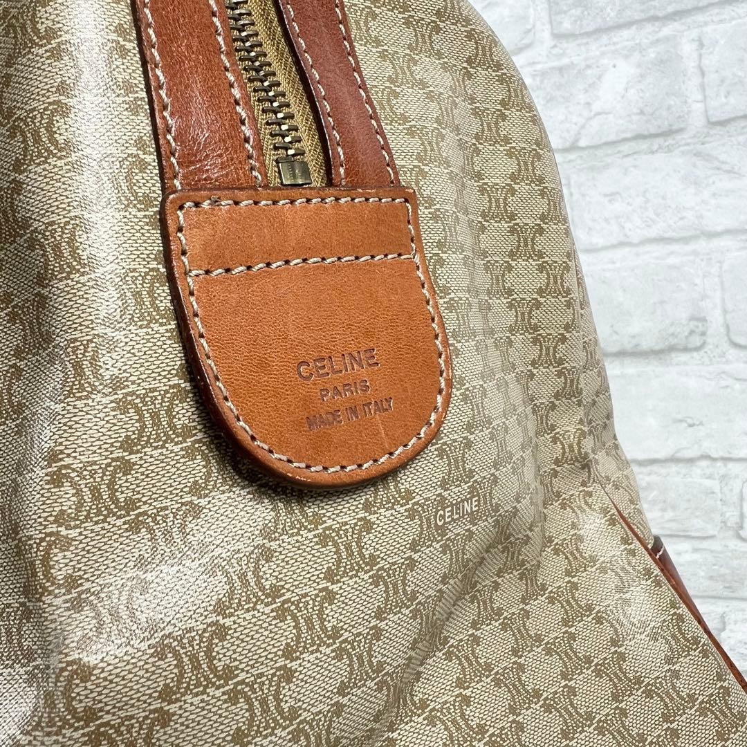 CELINE セリーヌ マカダム トリオンフ ボストン ヴィンテージ オールド