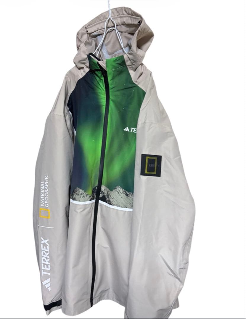 【adidas】TERREX ジオグラフィック RAIN.ジャケット 2XL