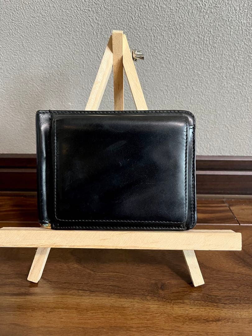 キラリ　GLEN グレンロイヤル 二つ折り財布 マネークリップ