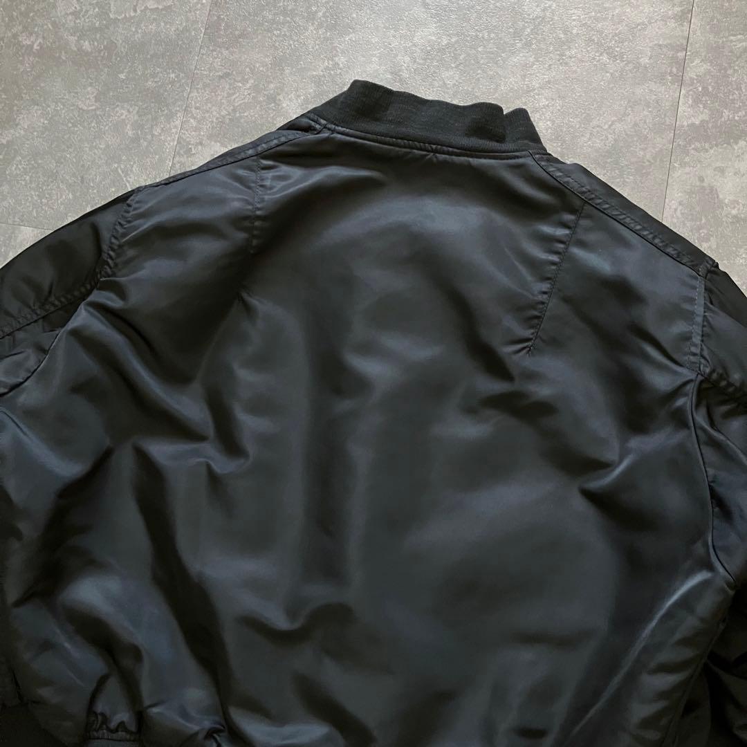 ジャケット・アウター 80s90s ALPHA MA-1 bomber jkt black IDEAL