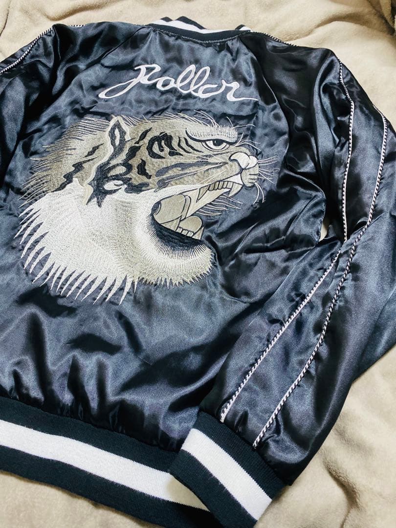 ROLLING 美品虎日本限定 スカジャン unisex vintage サテン