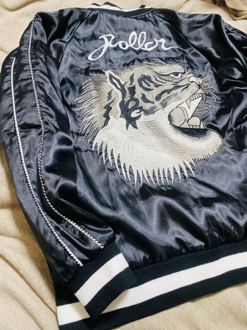 ROLLING 美品虎日本限定 スカジャン unisex vintage サテン
