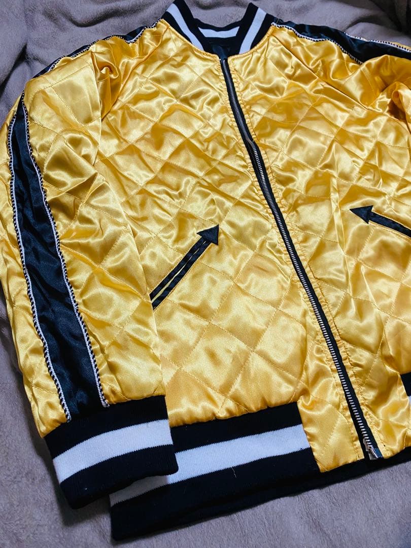 ROLLING 美品虎日本限定 スカジャン unisex vintage サテン