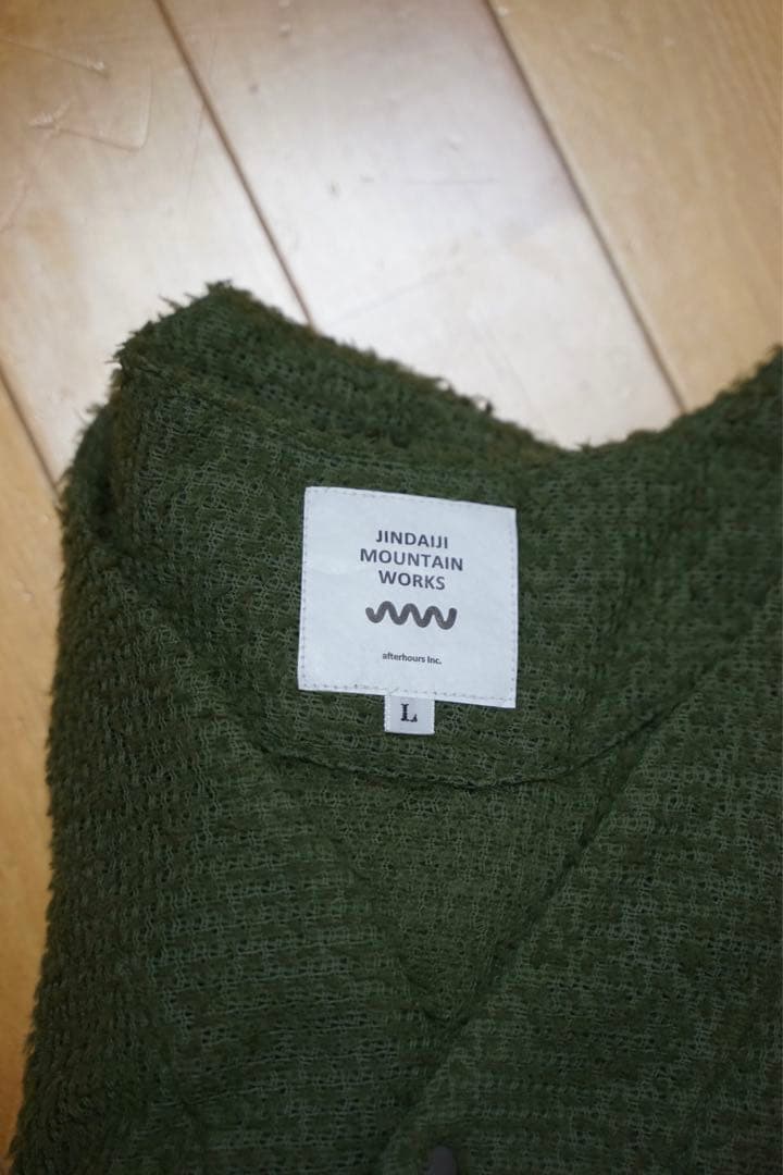 アルファカーディガン　ジンダイジマウンテンワークス
