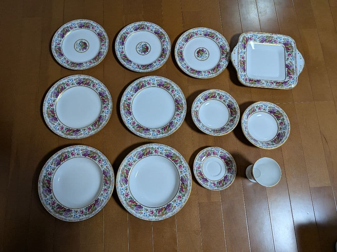 Spode スポード プロヴァンスシリーズ 花柄食器 12枚セット