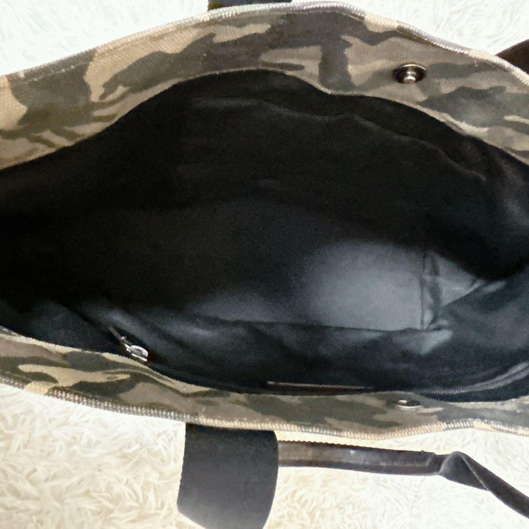 【希少美品】COACH×WhisBe コラボ ガミーベア トートバッグ 迷彩