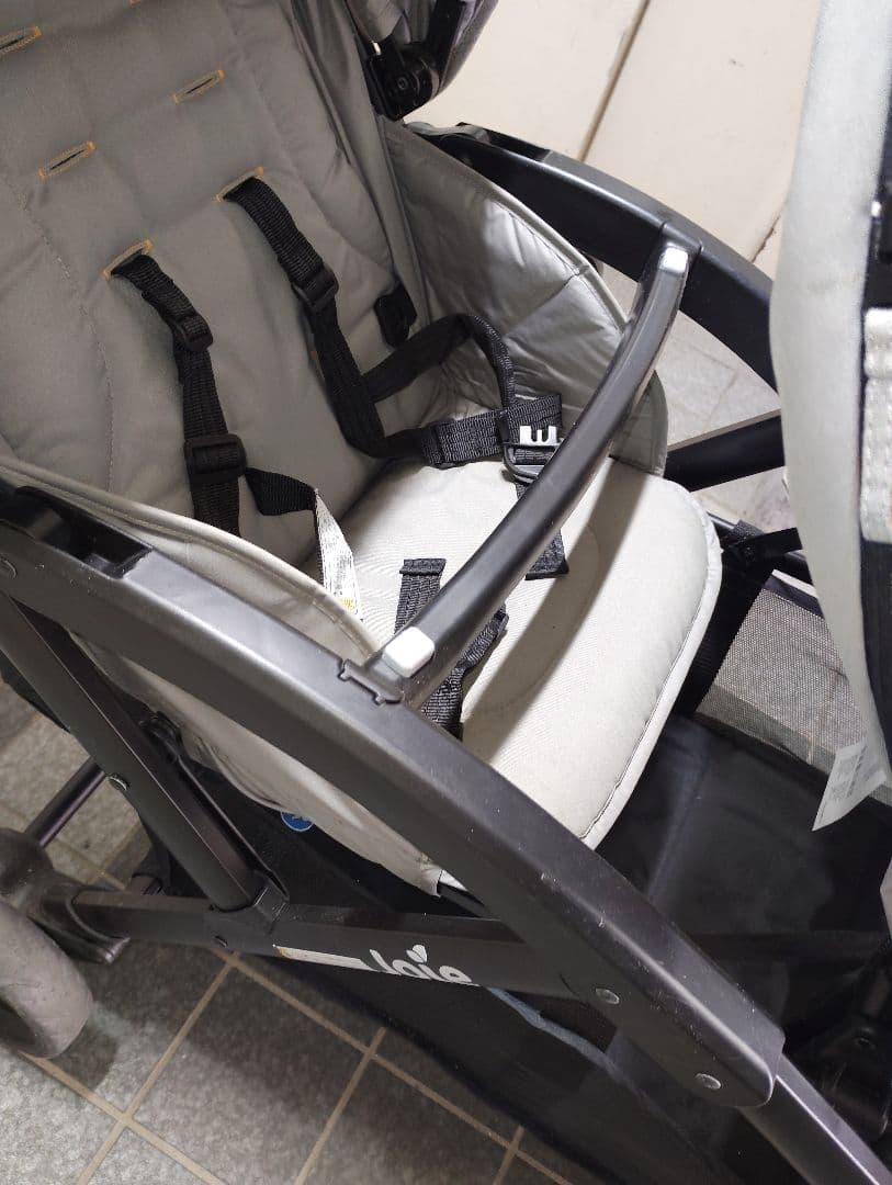 【美品】Joie エヴァライトデュオ グレー 2人乗りベビーカー