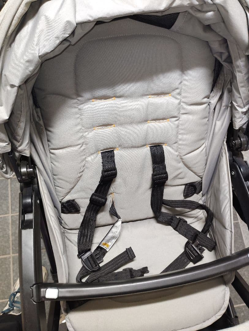 【美品】Joie エヴァライトデュオ グレー 2人乗りベビーカー