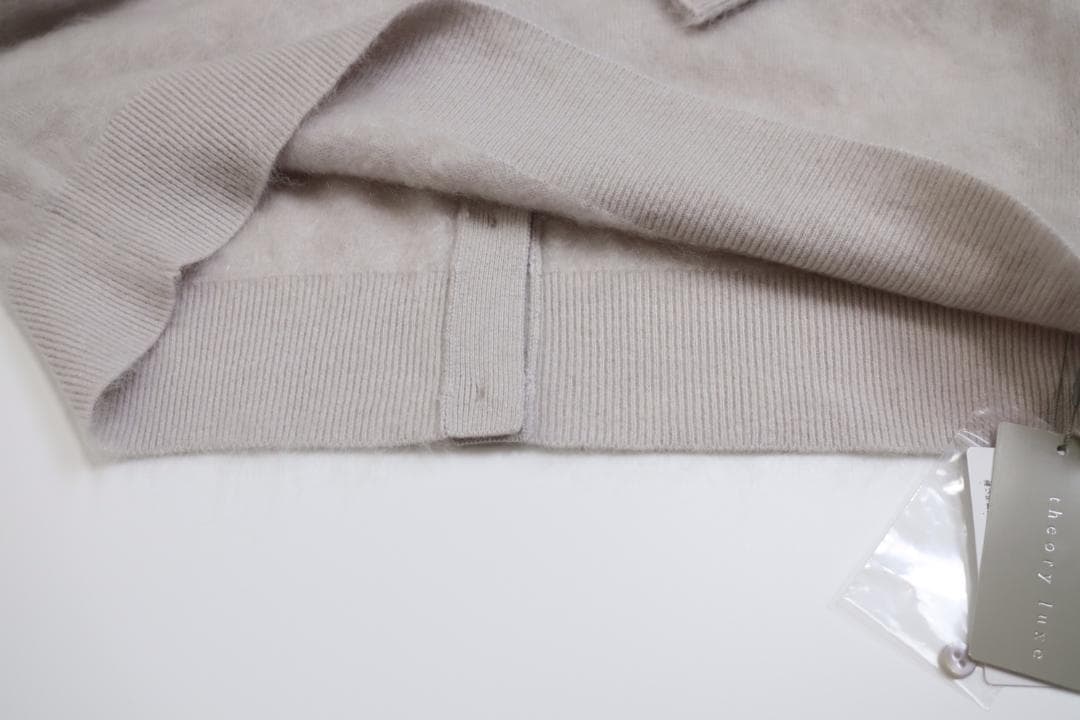 theory luxe 25AW ２WAY カシミヤ100 ニット カーディガン