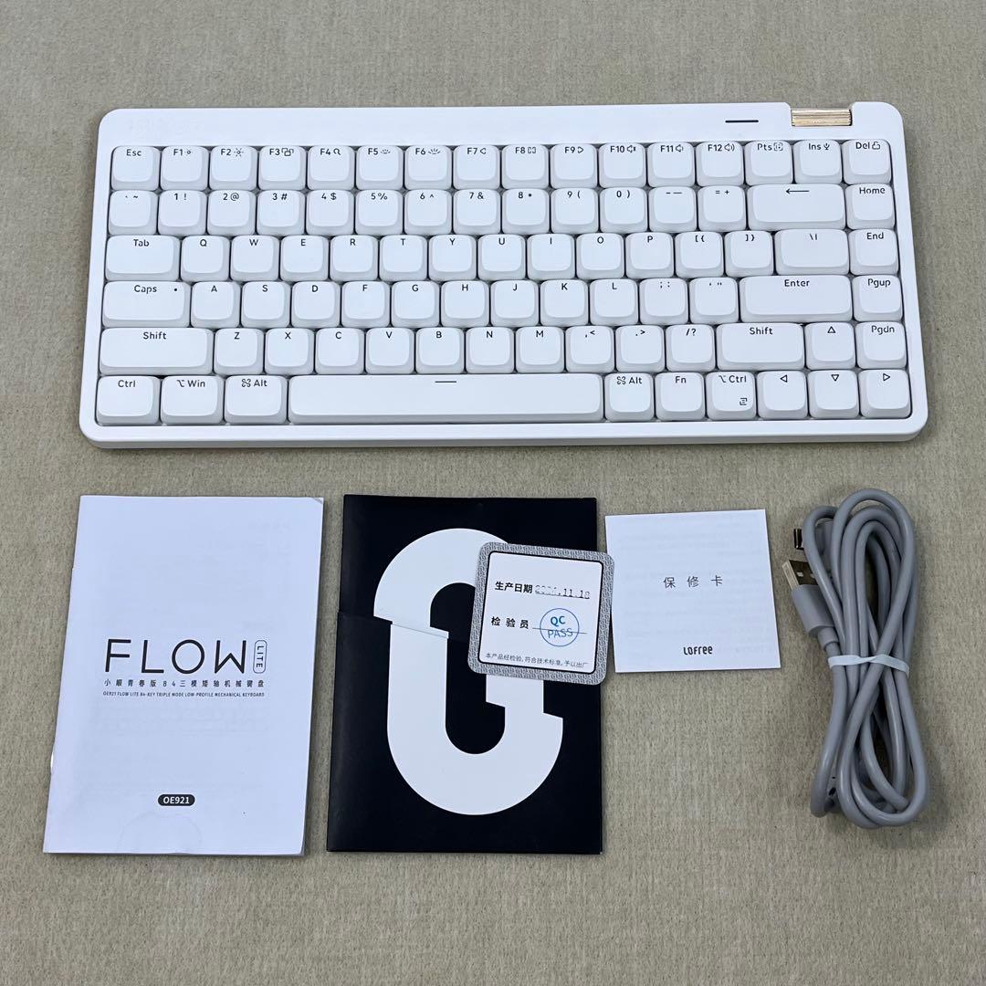Lofree FLOW Lite OE921 84キー メカニカルキーボード