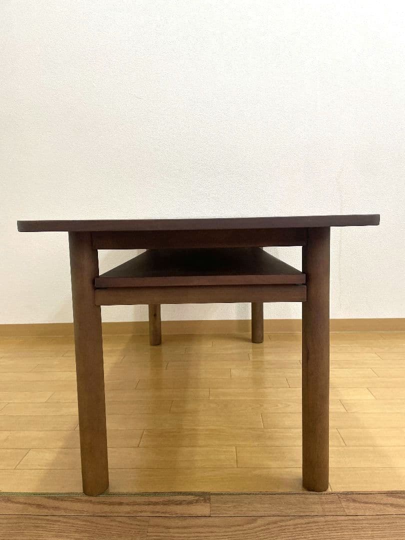 無印良品　ローテーブル（ウォールナット）