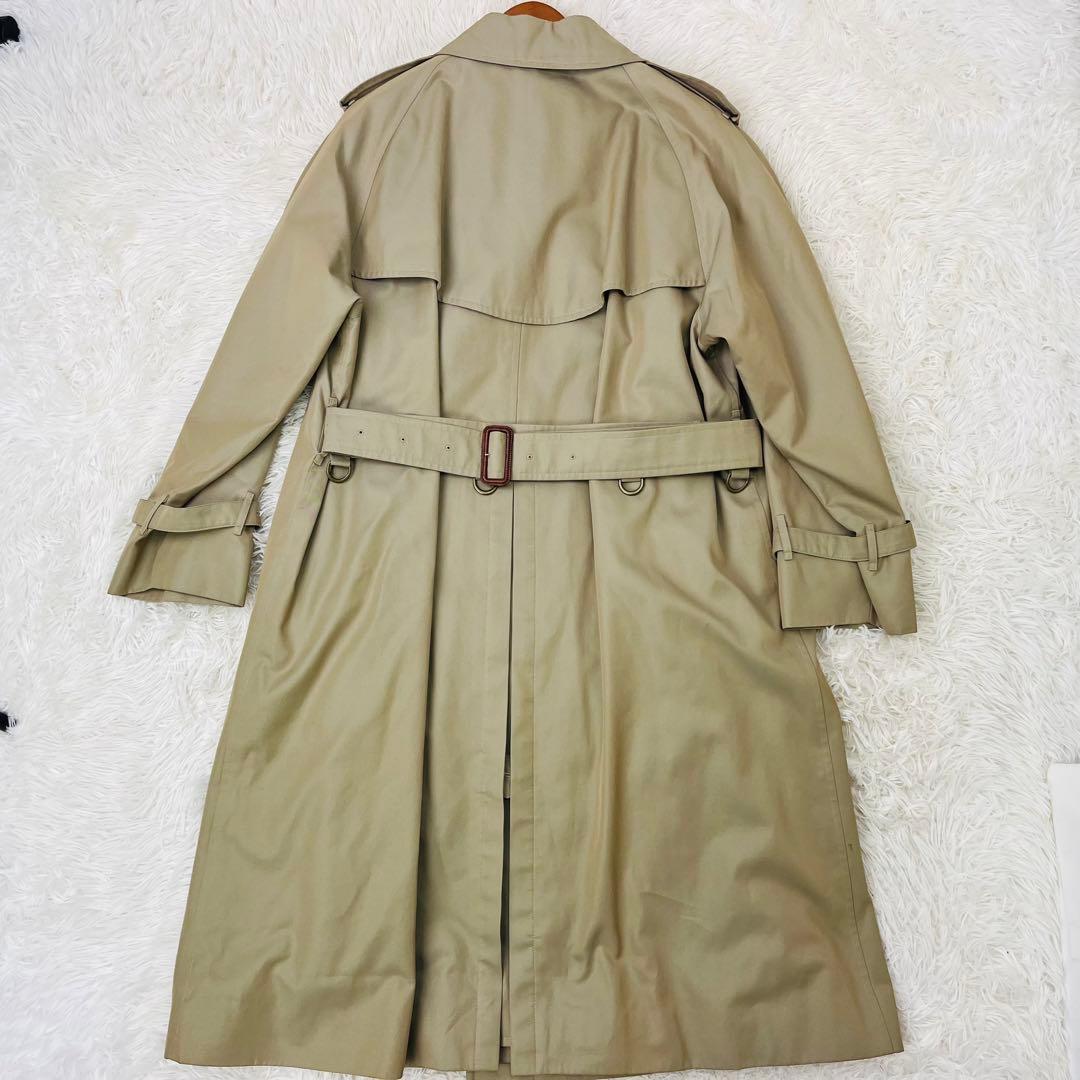 極上美品✨Burberry's トレンチコート XL相当 ロング丈 ライナー付