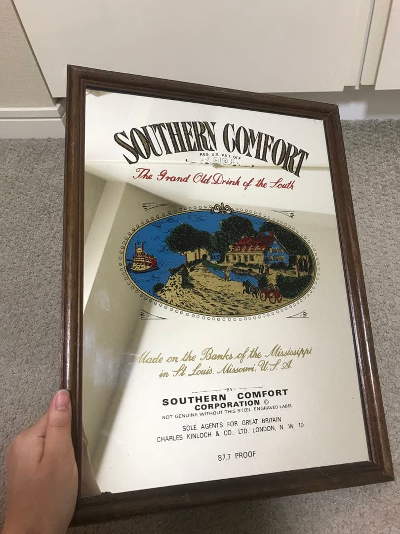 パブミラー　ビンテージ　サザンカンフォート