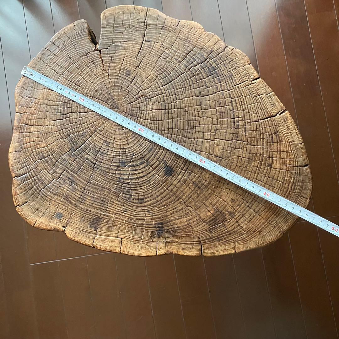 天然ひのき✳︎アイアンサイドテーブル