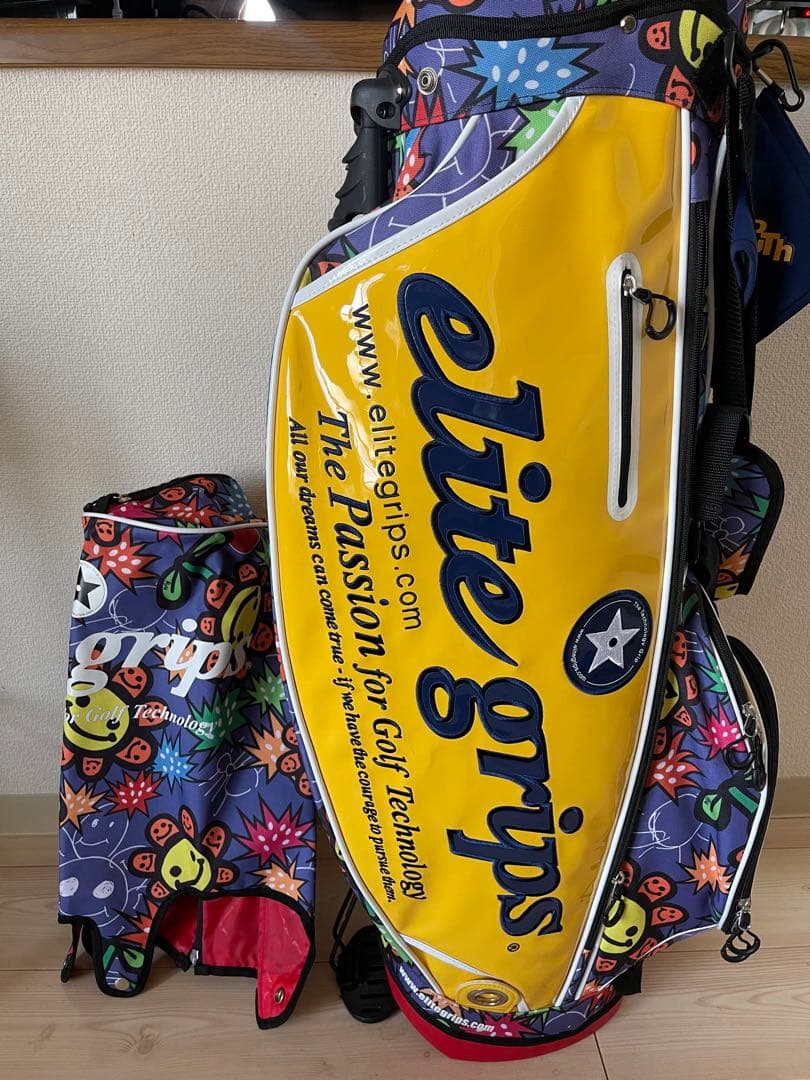 elite grips 限定100個ハッピースマイルエナメルCB9.5スタンド