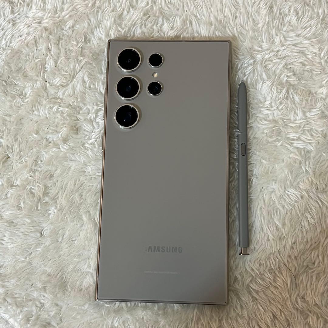 나트 Galaxy S24 ultra 256GB グレー j14