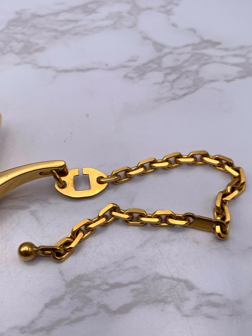 エルメス HERMES フィルー グローブホルダー ゴールド