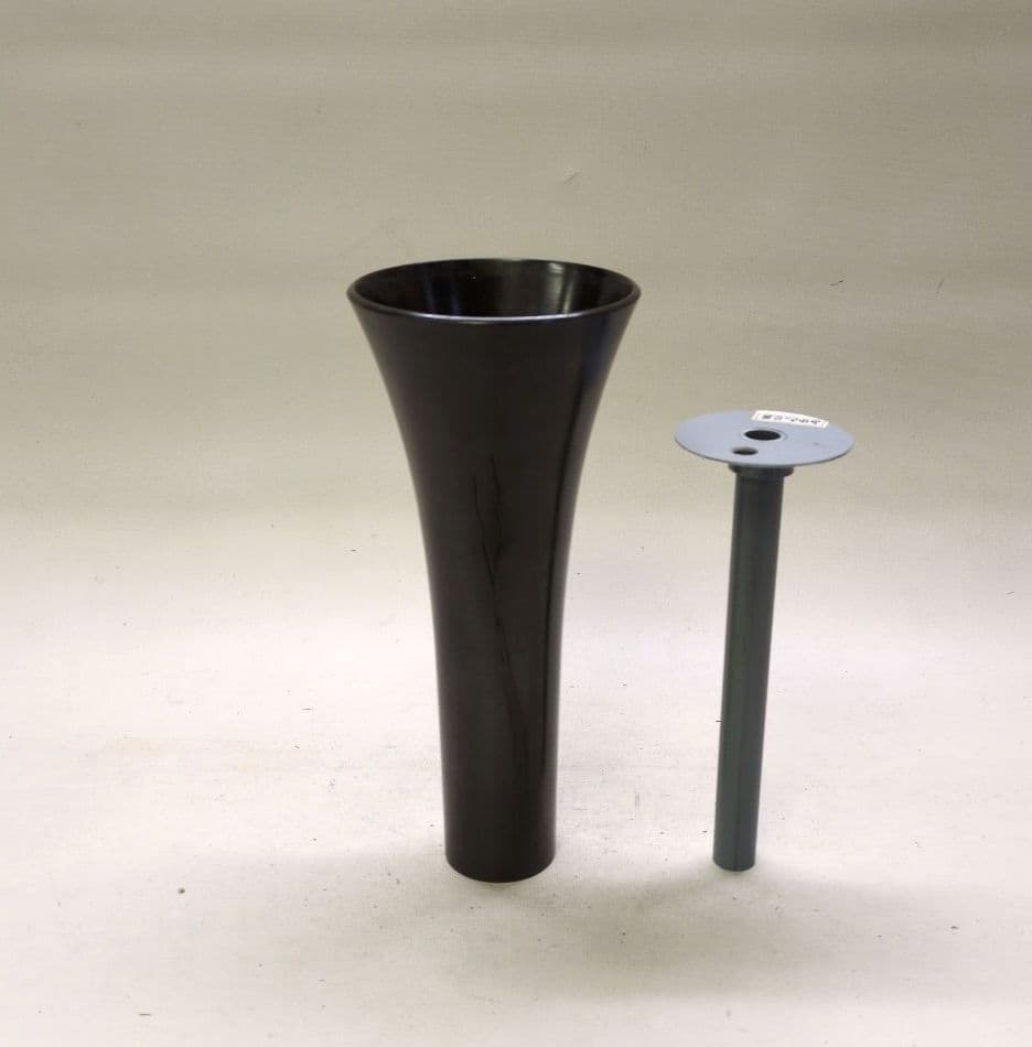 銅製花器　「水仙」　池坊好み　池坊花器