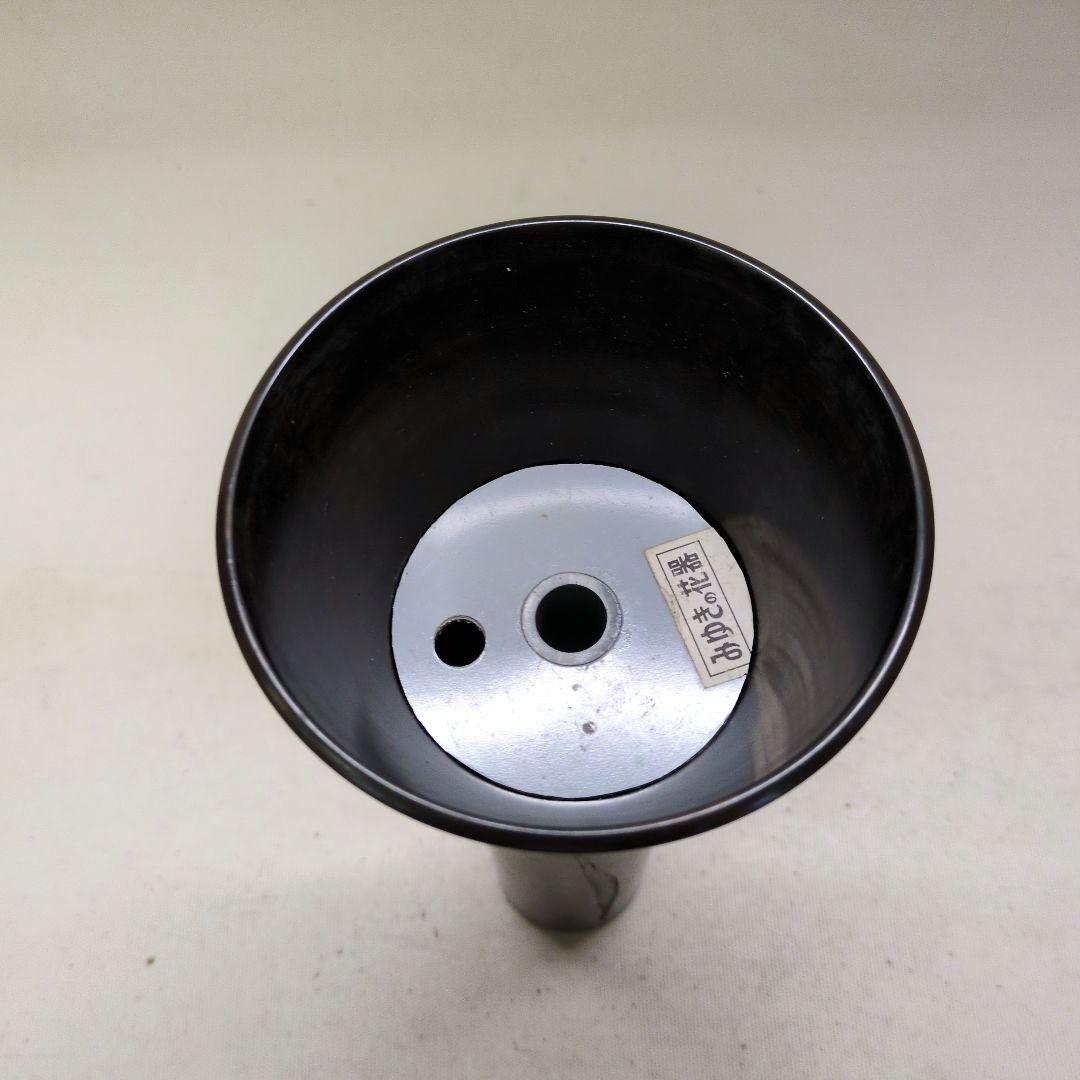 銅製花器　「水仙」　池坊好み　池坊花器