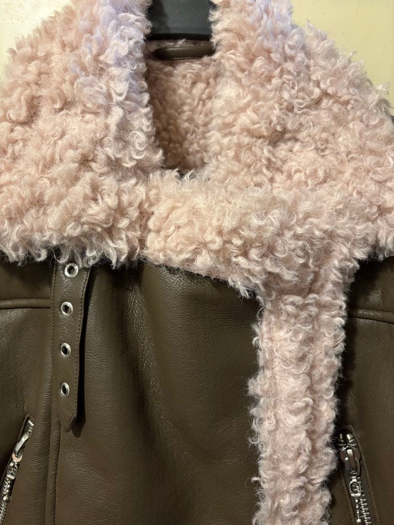 【お正月限定価格⭐︎】jouetie フェイクムートンショートジャケット