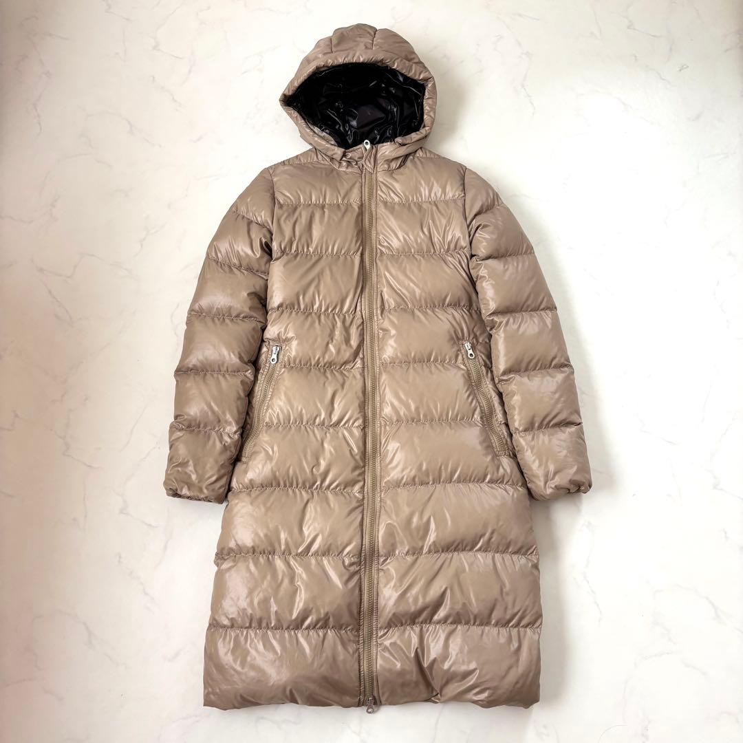 き*海様 デュベティカ ALIA ロングダウン ラクーンファー Aライン 人気モ