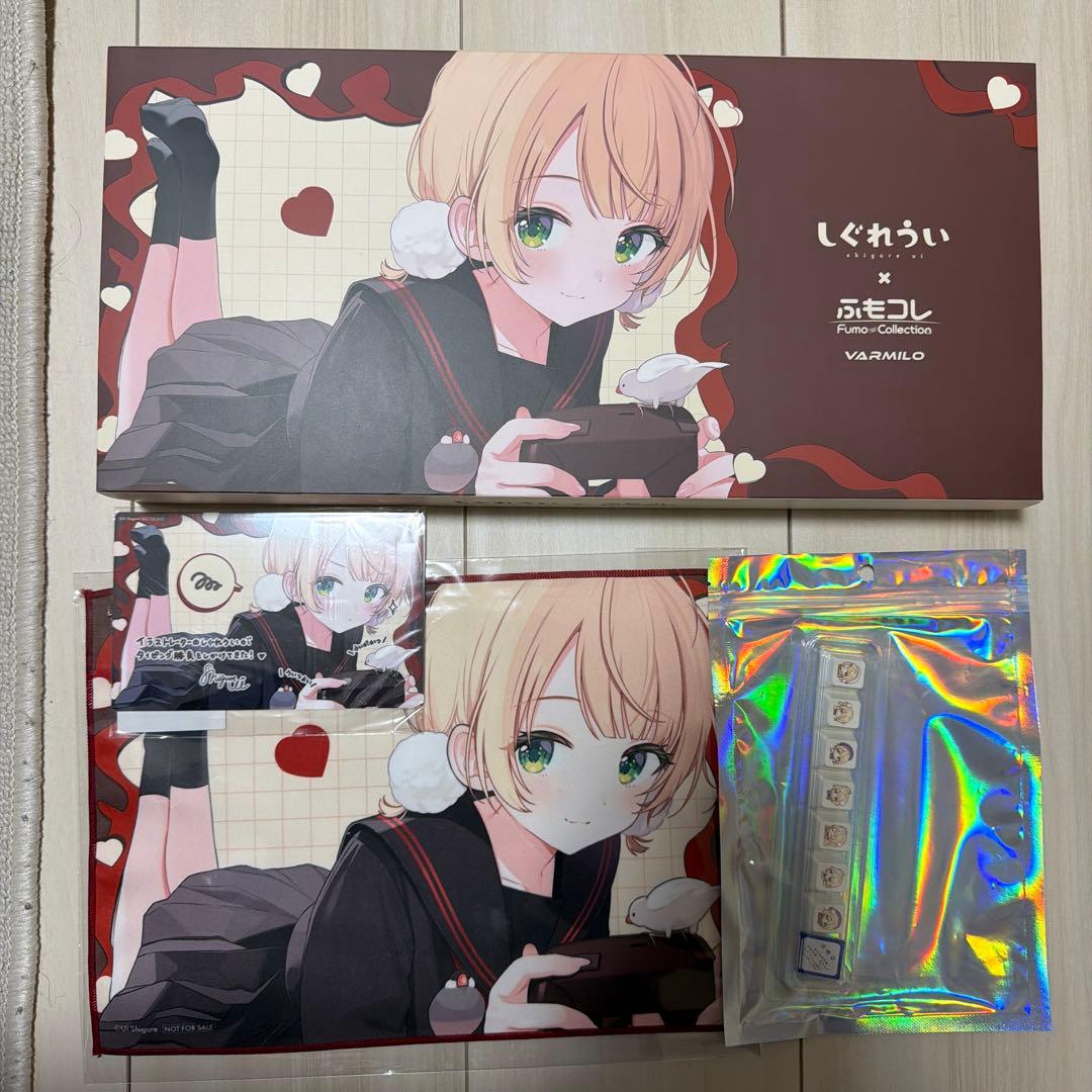 しぐれうい キーボード 豪華セット Kailh Prestige Silent軸