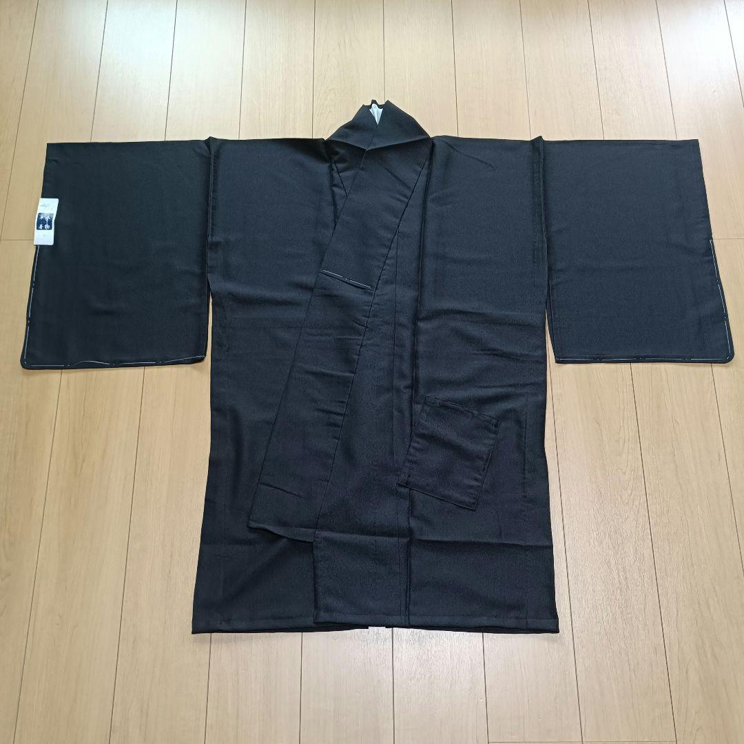 弓道　着物　単衣　化繊　【2ポッケ】