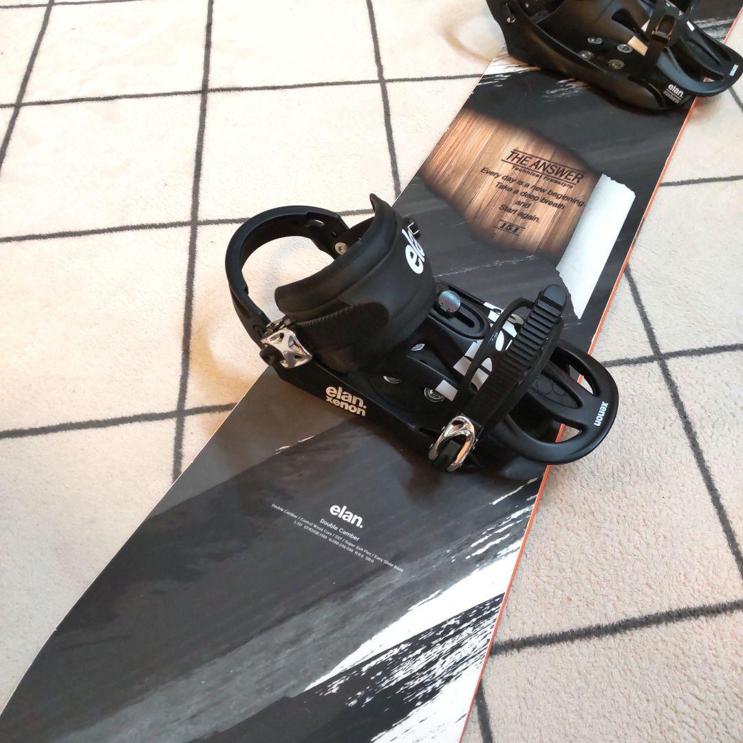 りりーページ elan ANSWER スノーボード 2点セット 151