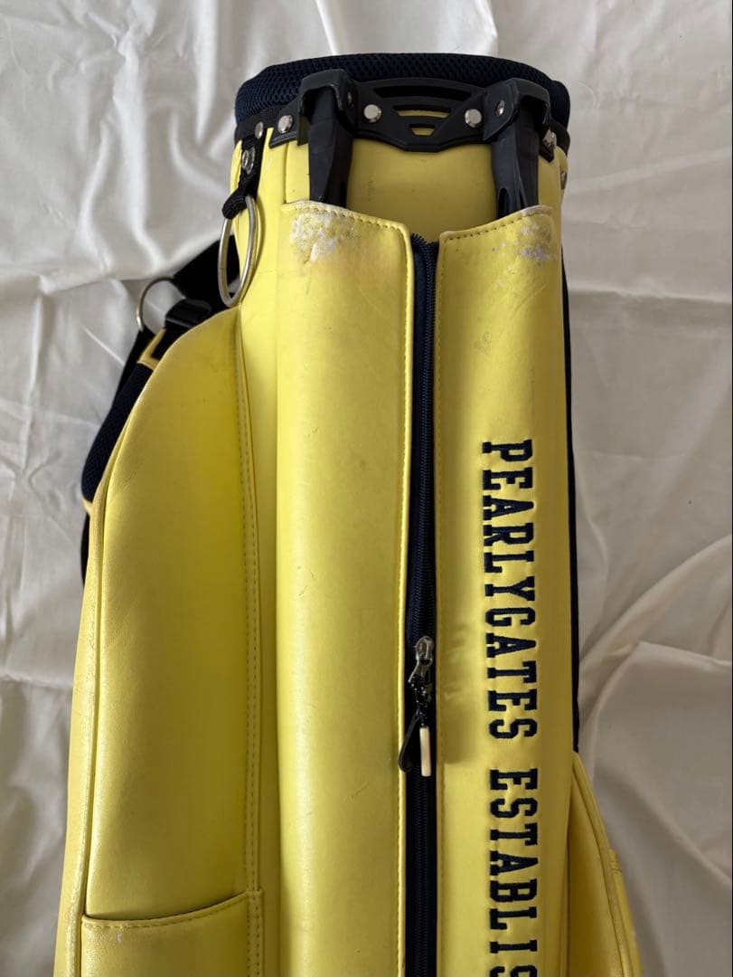 PEARLY GATES キャディバッグ 89 イエロー