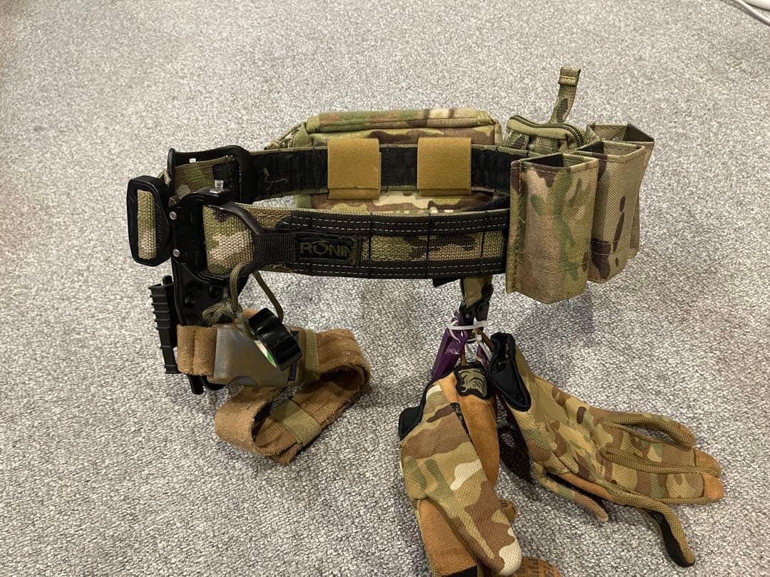 実物RONIN Tactics SENSHI BELT腰回りセット