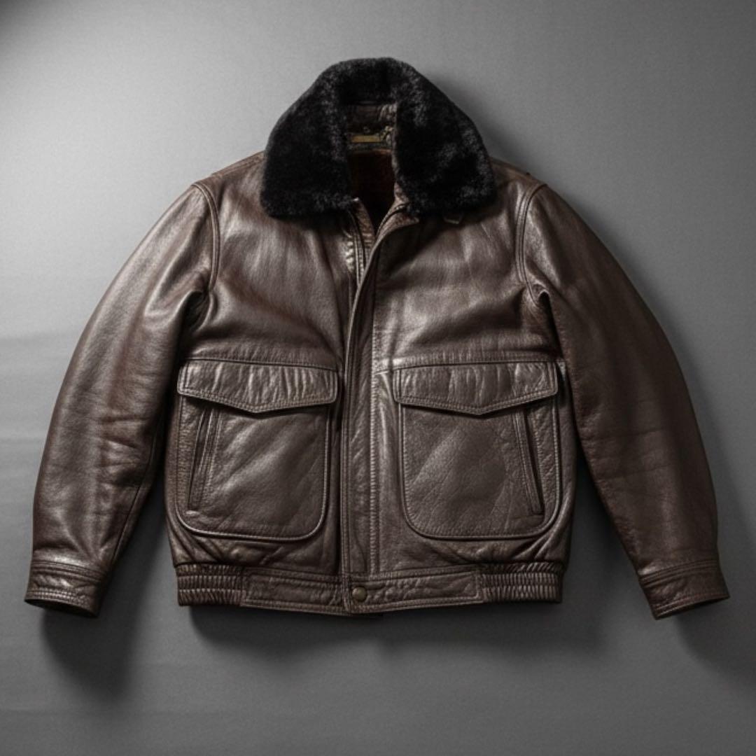 ART GLENHILL レザー A-2 フライトジャケット　短丈　Y2K 本革