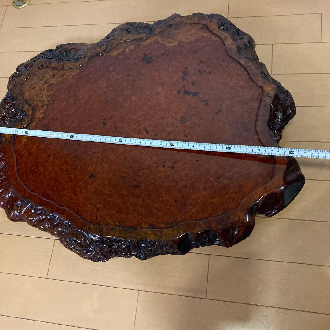 花台　花梨　瘤　飾り台　天然木　盆栽台