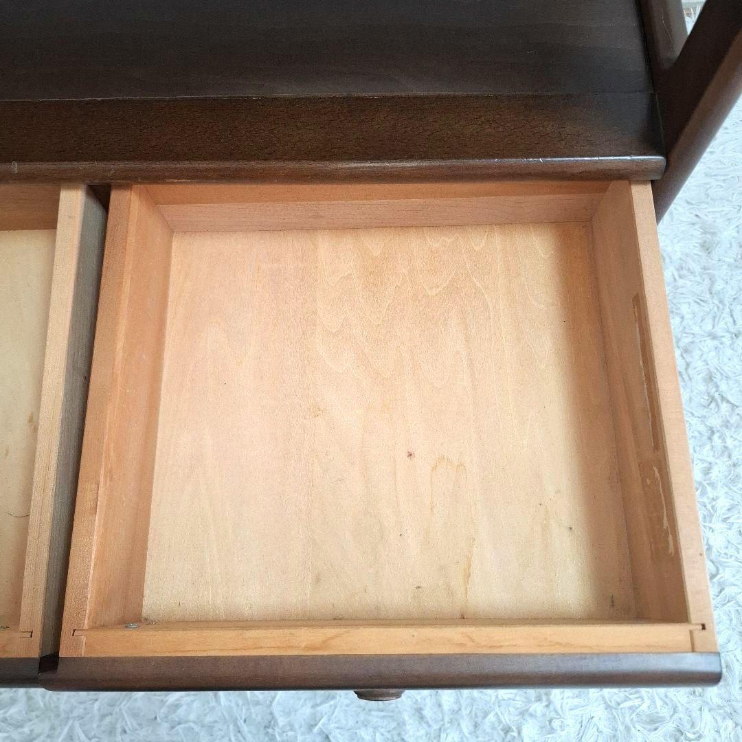 【送料無料】karimoku カリモク オールドカリモク 電話台 ファックス台