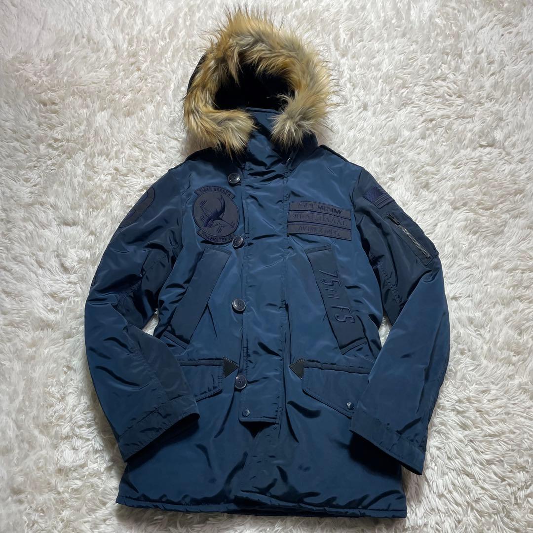 【美品】AVIREX 完売品 タイガーシャーク N-3B フライトジャケット