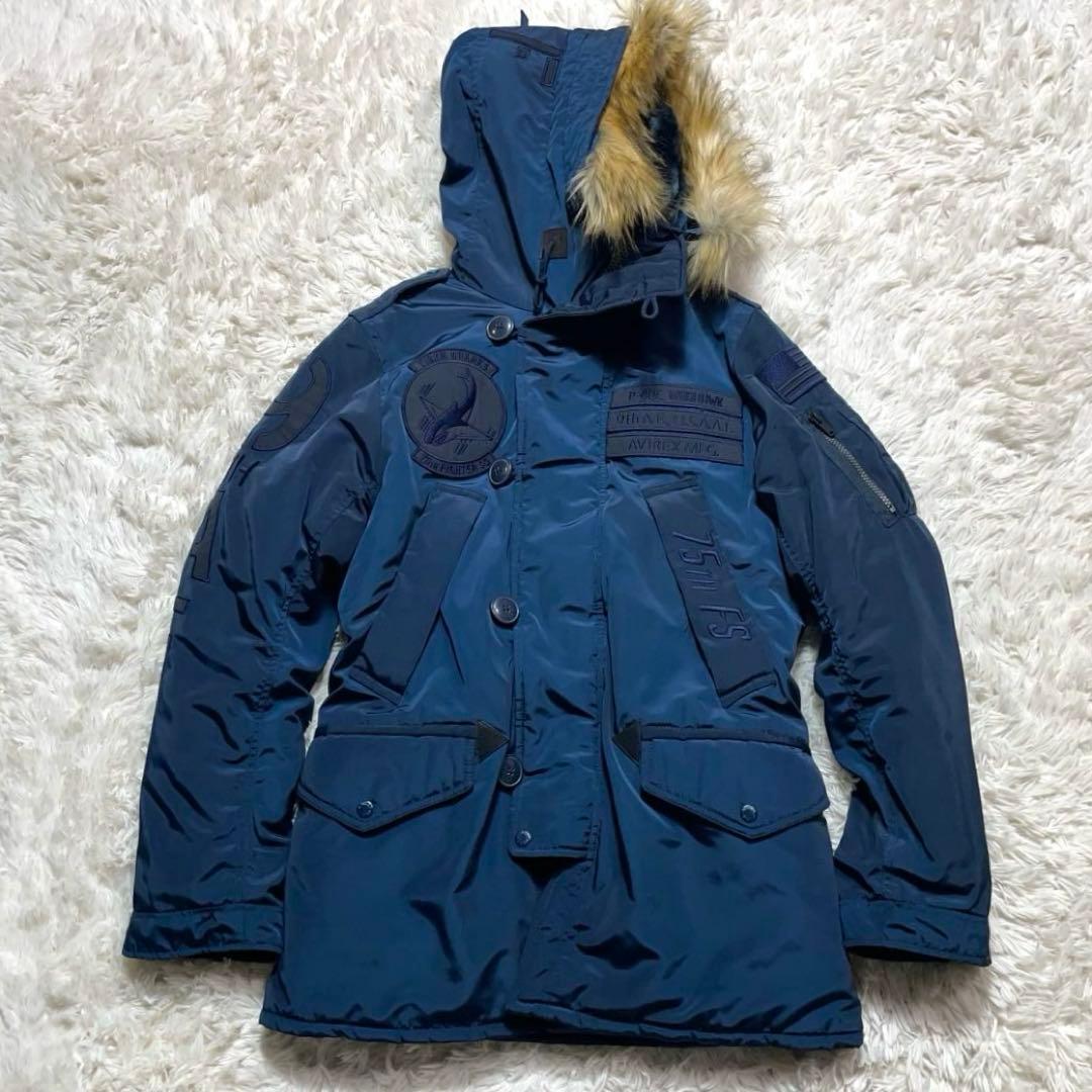 【美品】AVIREX 完売品 タイガーシャーク N-3B フライトジャケット