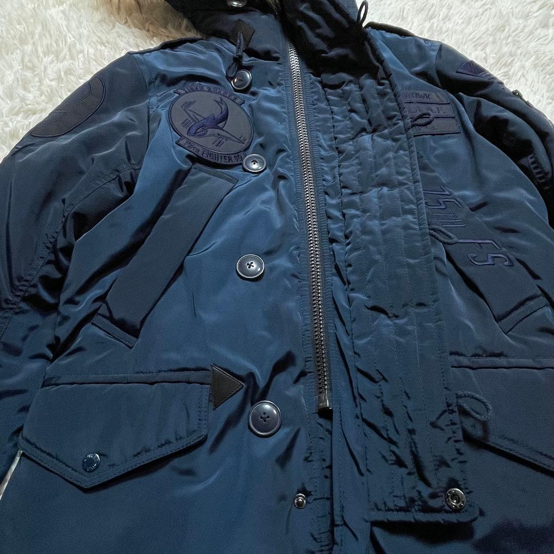 【美品】AVIREX 完売品 タイガーシャーク N-3B フライトジャケット